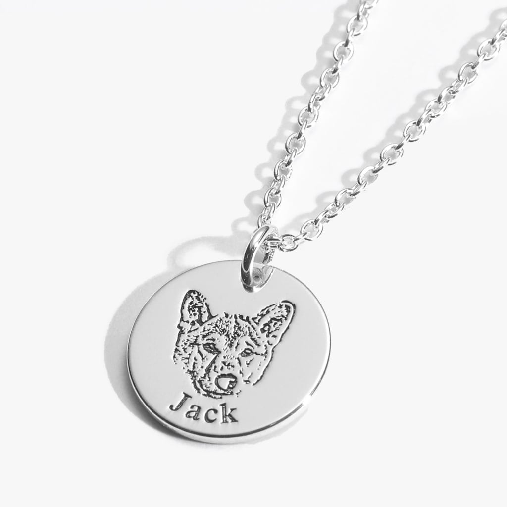 Pawtrait Pet Portrait Necklace